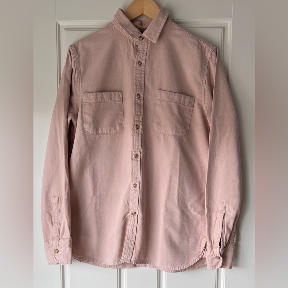 Topman Salmon Pink Button Up
